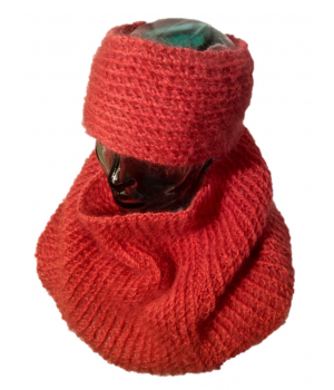 Bandeau & tour de cou fait...