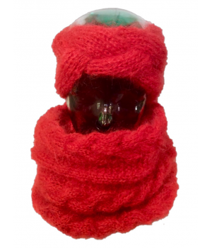 Bandeau & tour de cou faits...