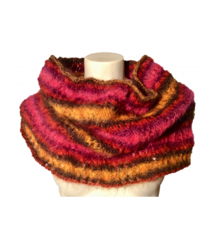 Handmade mohair choker