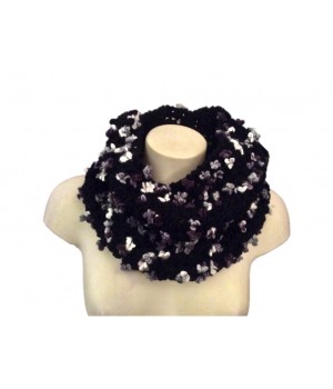 Wool Snood  with flowers of...