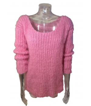 Pullover mohair with long...