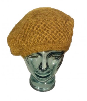 Béret fait main en mohair