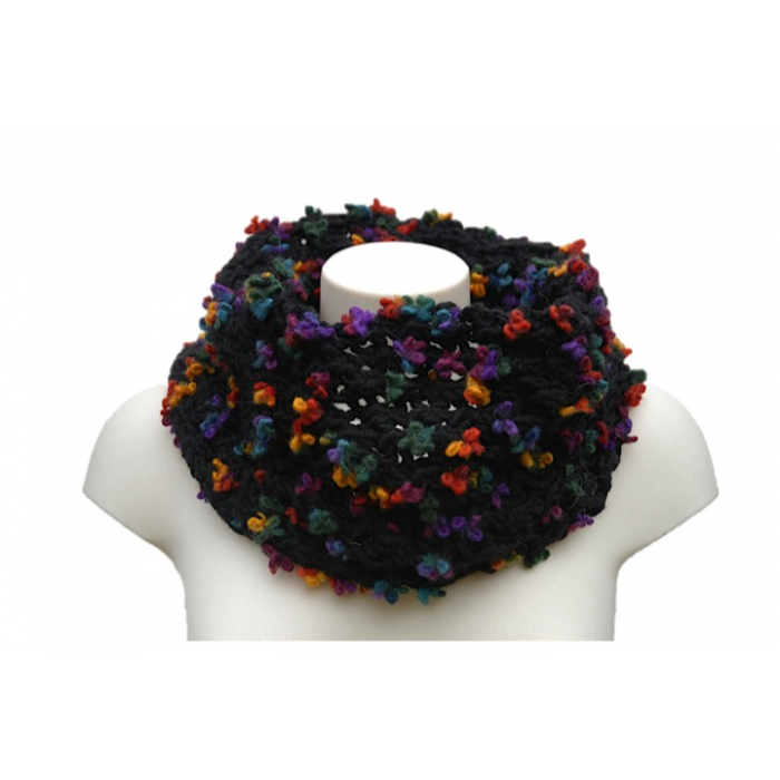 tour de cou, snood, écharpe, accessoires femme, accessoires en laine, accessoires d'hiver